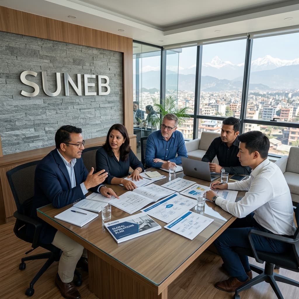 SUNEB AI operating visual