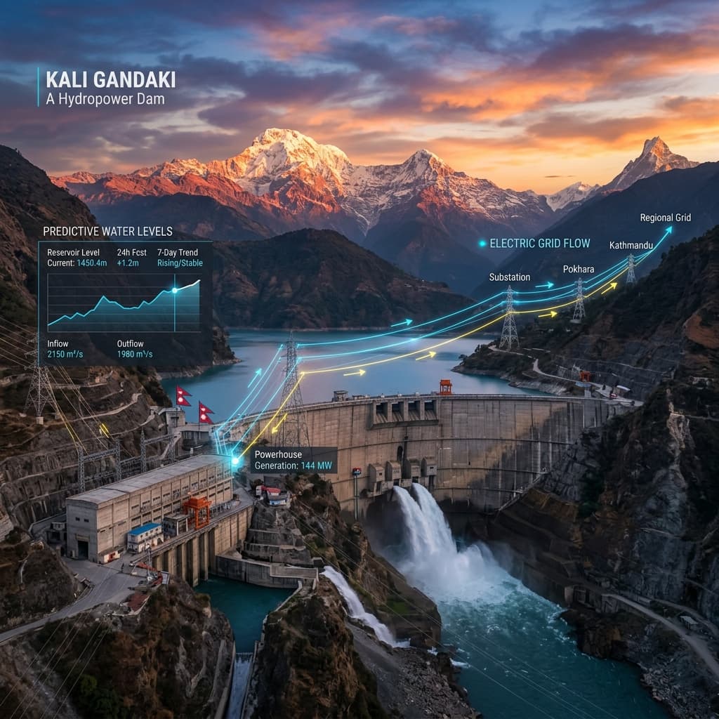 Smart Grids: Optimizing Nepal's Hydropower Potential with AI