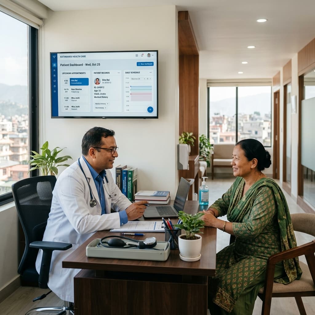 Smart Clinics: Implementing AI for Patient Management in Nepal