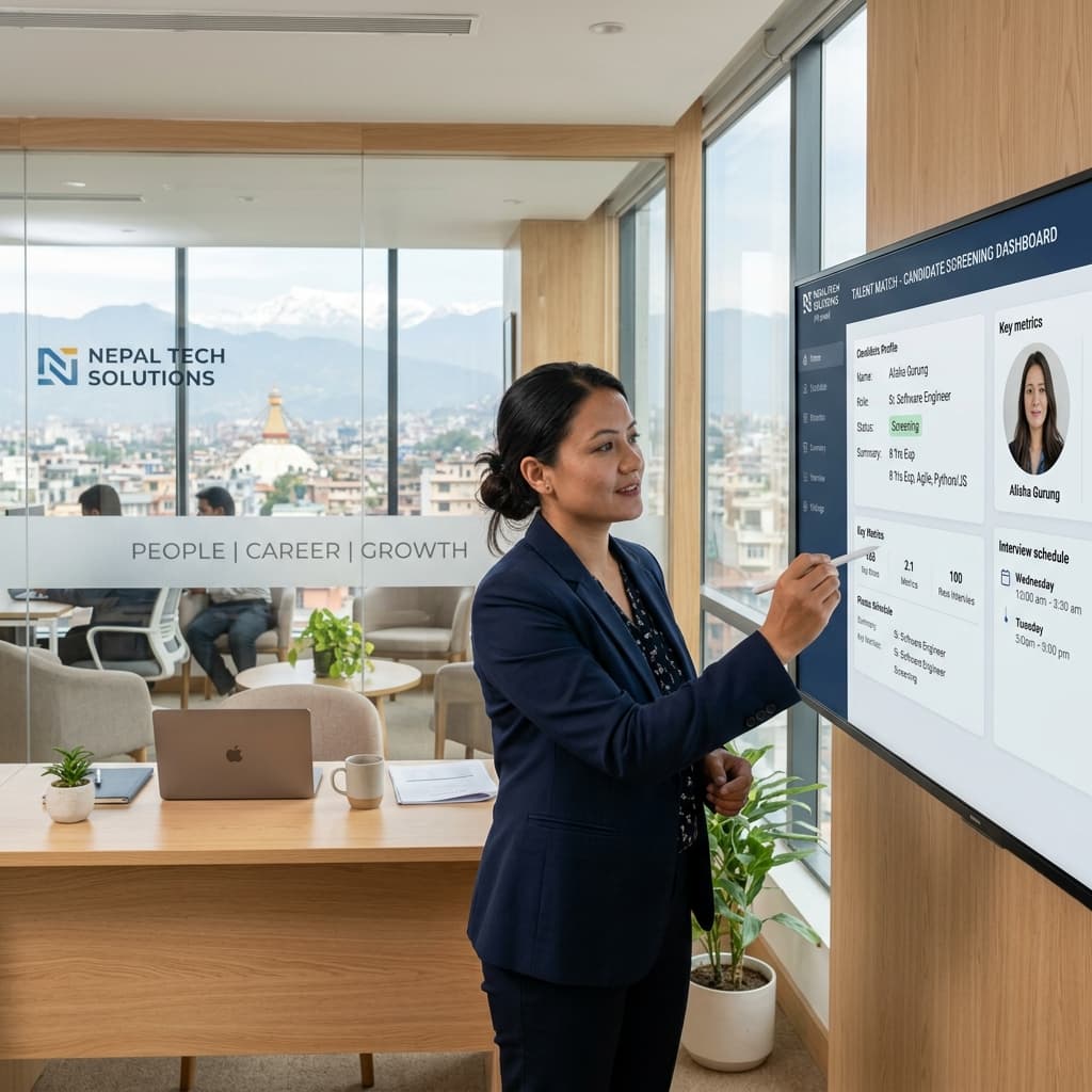 Modern Hiring: How AI is Transforming Human Resources in Nepal
